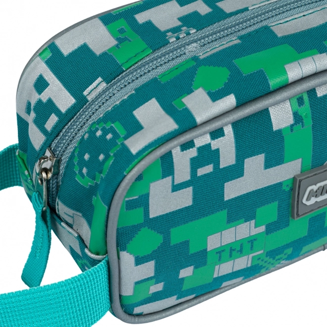 Minecraft 2 set met het thema Silver Creeper