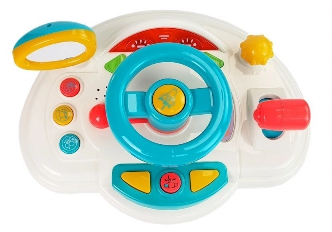 Interactief geluidssignaal licht voor kinderauto stuurwiel