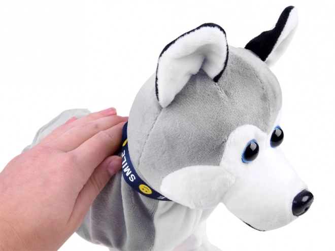 Interactieve pluchen hond Husky