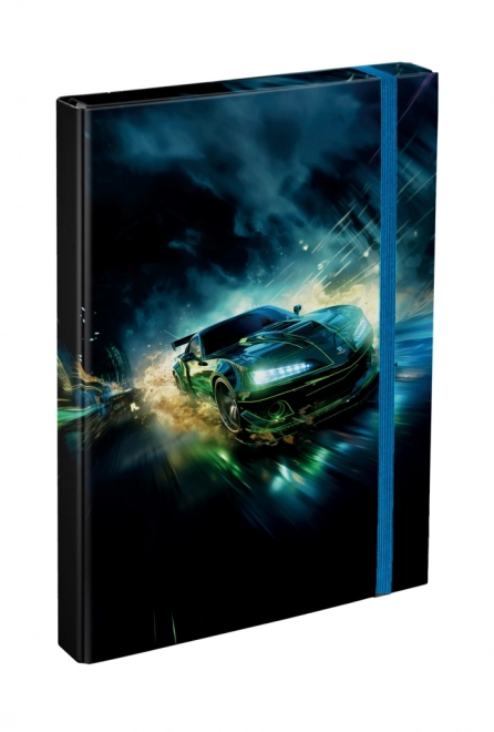 BAAGL Mappen voor schoolschriften A4 Raceauto
