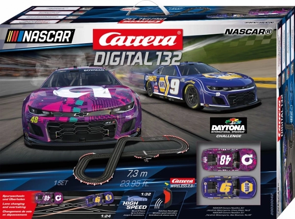 Digitale racebaan Carrera Digital 132 NASCAR Camaro NextGen ZL1 7,3 m