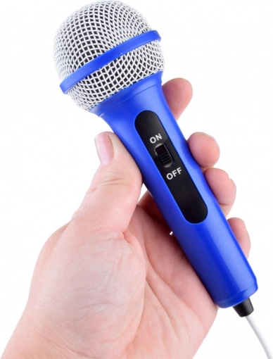 Karaokeplezier met microfoon