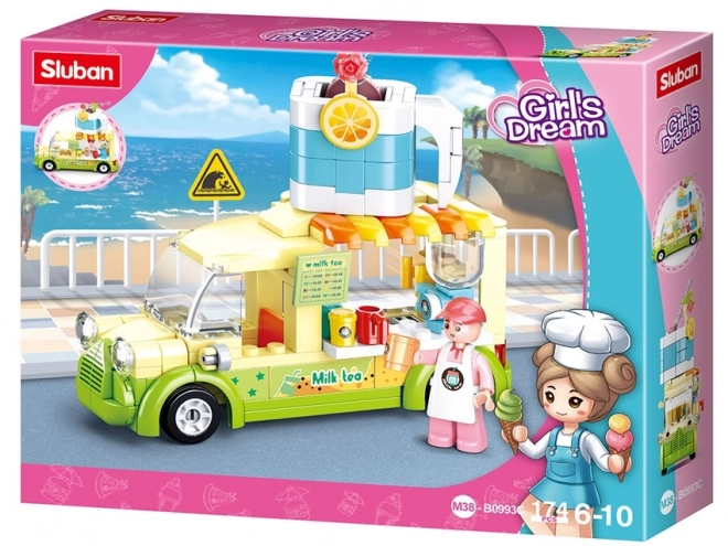 Sluban Girls Droom M38-B0993C Smoothie Voertuig