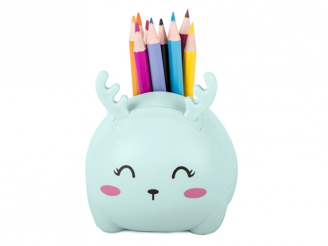 Kinder nachtlampje usb organizer telefoonstandaard voor lezen wetenschap – Blauw