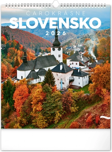 Muurkalender Prachtig Slowakije 2026