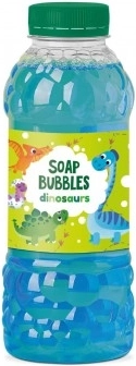 Navulling voor bellenblaas met dinosaurusmotief 450 ml