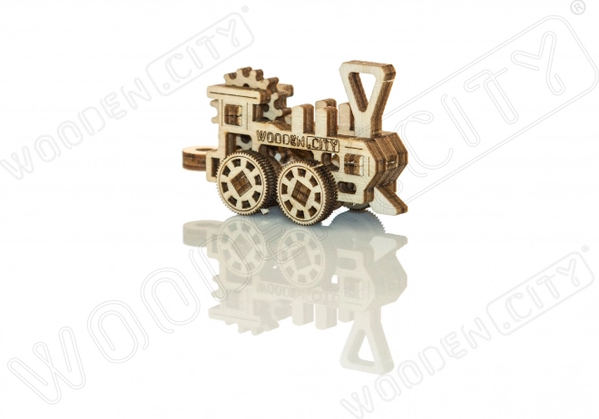 3D puzzel Transportmiddelen - Wooden City mini set