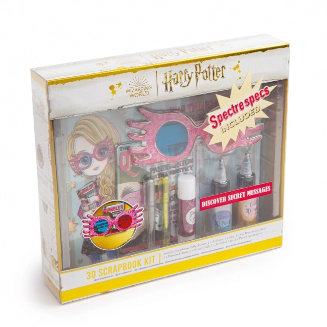 Ringmap dagboekset Harry Potter Luna Lovegood 3D