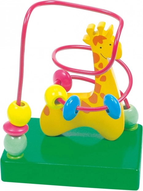 Motorische doolhof giraffe van Bino