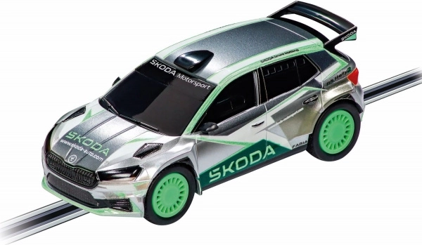 Auto voor racebaan Škoda Fabia RS Rally 2 1:43 Carrera GO!!!