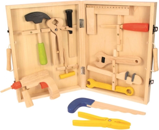 Houten gereedschapskoffer Bigjigs Toys