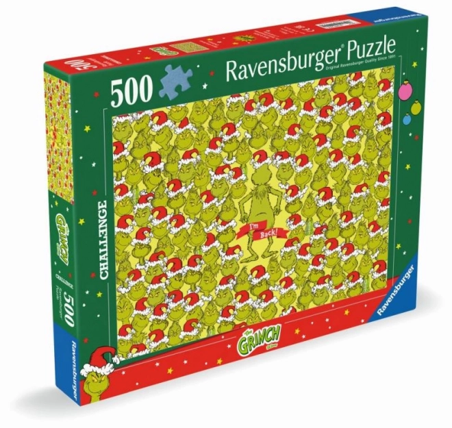 Uitdaging Puzzel Grinch 500 stukjes Ravensburger