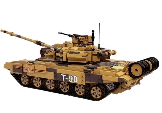 Bouwpakket Tank T-90 van 1722 stukken