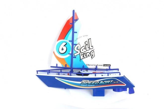 Elektrische zeilboot