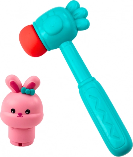 Hamer en konijntje voor speels plezier