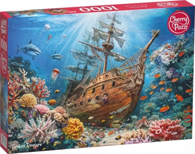 Cherry Pazzi Puzzel Gezonken Schat 1000 stukjes