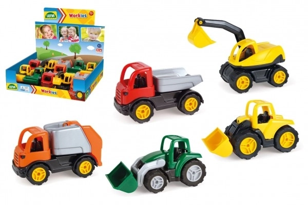 Auto Workies plast 12-14cm 18m+ 1st