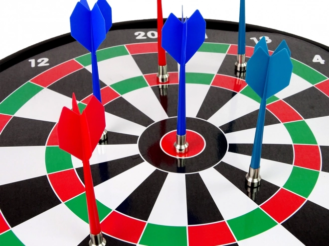 Dartbord met magnetische pijlen 6 stuks