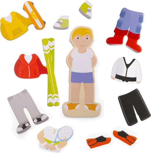 Praktische doos met magnetische klep