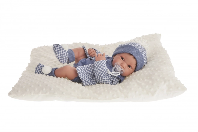 Antonio Juan - realistische baby pop met volledig vinyl lichaam 42 cm