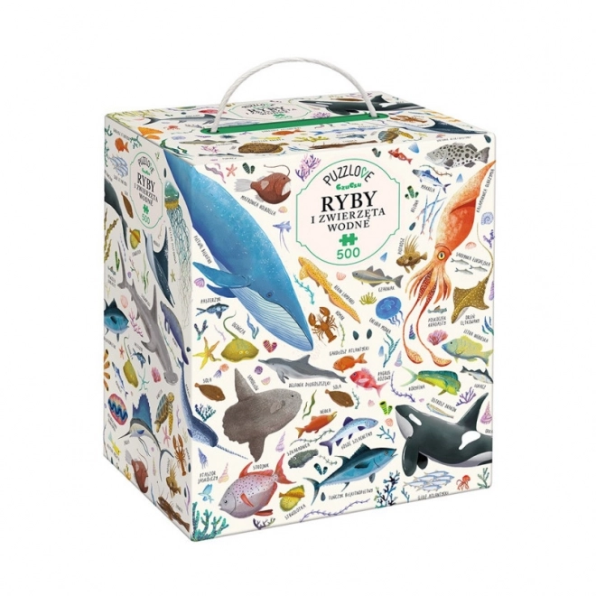 Puzzel Puzzlove Vissen en Waterdieren 500 Stukken