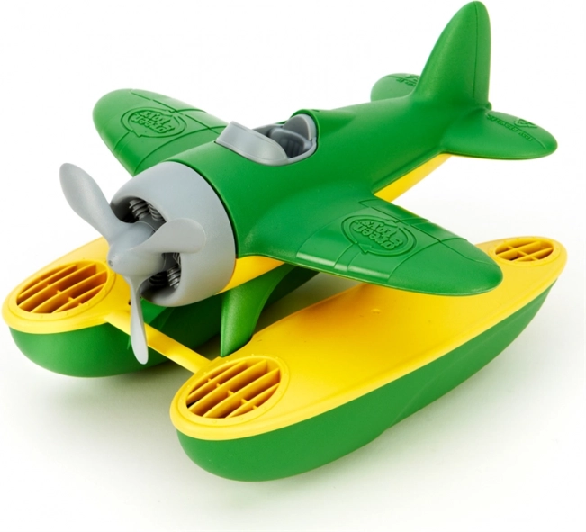 Green Toys watervliegtuig groen – drijvende ecovriendelijke badspeelgoed