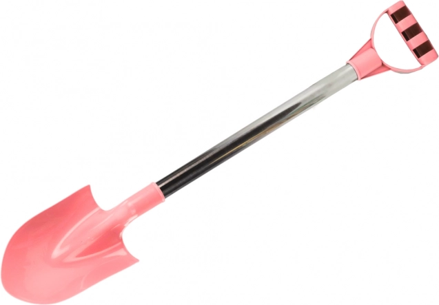 Zandschep met aluminium steel pastelroze 60 cm