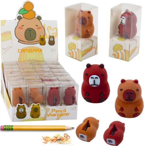 Puntenslijper Capibara bruin