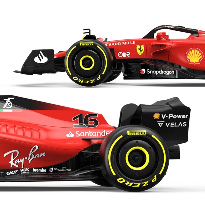 RC model Rastar formule 1 Ferrari F1 75 1:12 met afstandsbediening