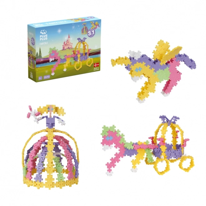 Blokjes PlusPlus Mini Pastel 3v1 220 stuks