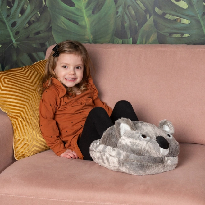 Cozy Noxxiez CS911 Koala - verwarmende pluche pantoffel