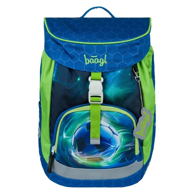 School Rugzak, Etui en Zak Baagl Airy Voetbal Bal Set