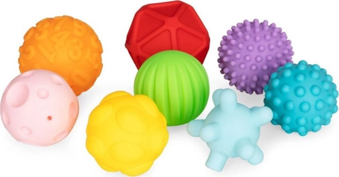 Sensorische balletjes voor de kleintjes set van 8 stuks