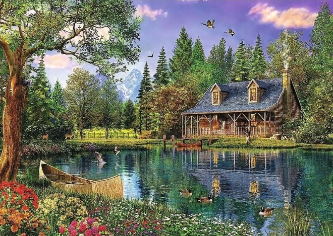 Puzzel Middag Idylle 4000 Stuks