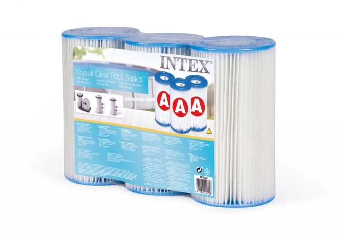 Filters type A voor Intex pompen - 3 stuks