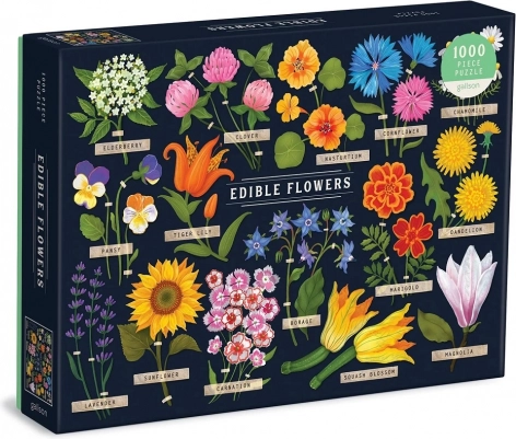 Galison puzzel eetbare bloemen 1000 stukjes
