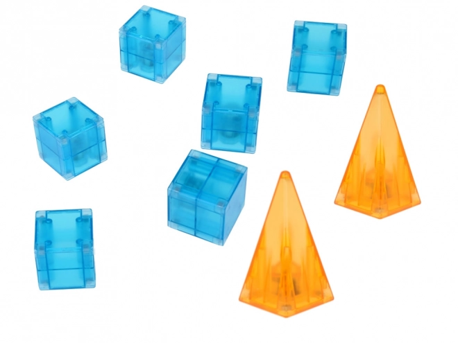 3D magnetische blokken Verlichte magnetische blokken 64 stuks ZA5240