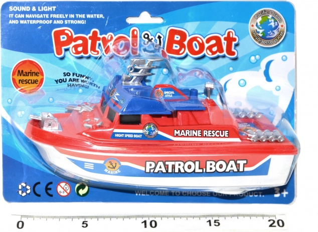 Motorboot voor water 20 cm op batterijen