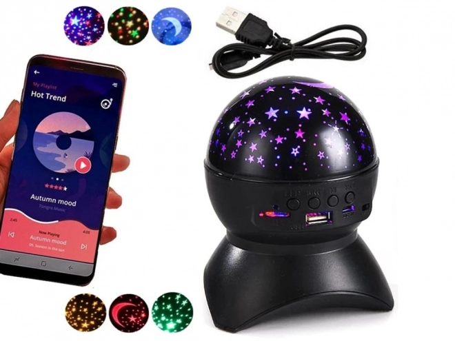 Sterrennacht Projector met LED en Bluetooth Speaker