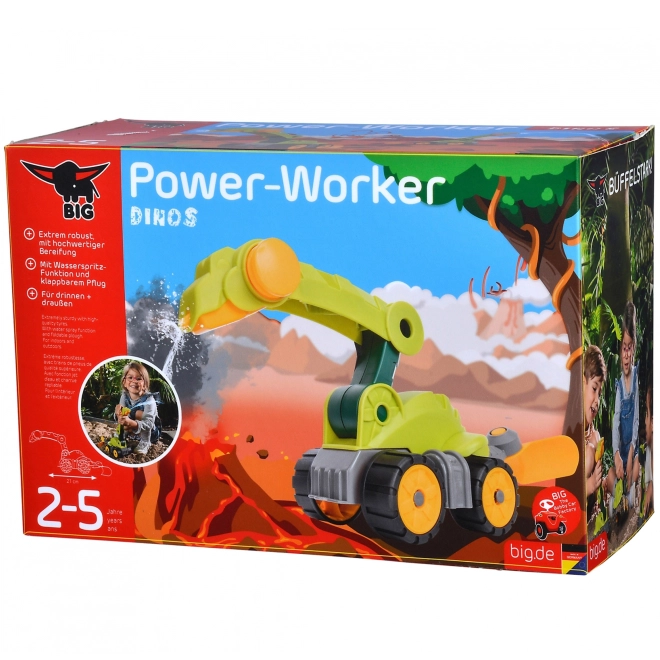 BIG Zand speelgoed Dino voertuig Power Worker