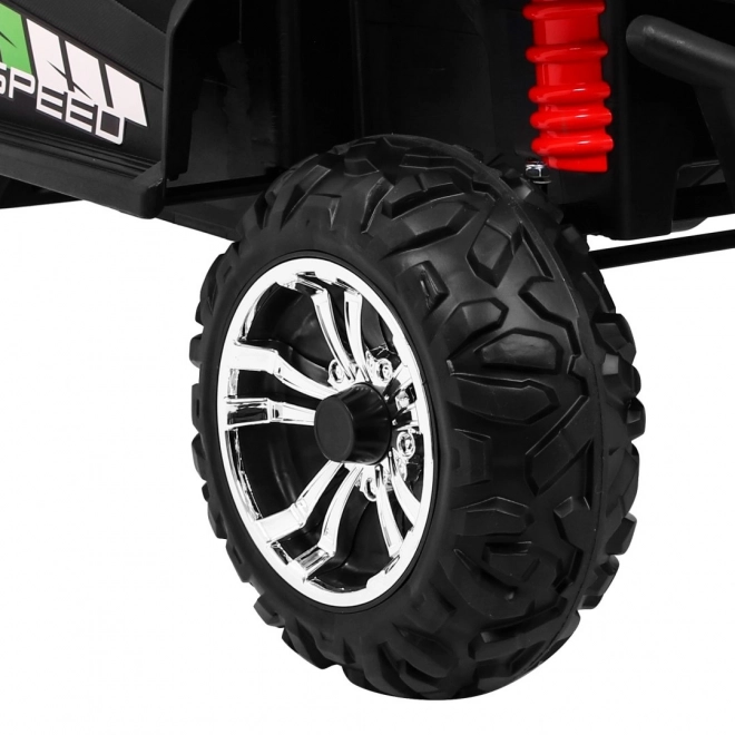 Kinder terreinwagen Grand Buggy 4x4 met camouflage, LED-verlichting en MP3-radio