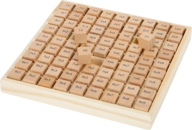 Small Foot Kleine tafels houten blokjes