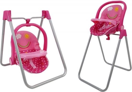 3-in-1: stoeltje, wipstoel en eitje in één