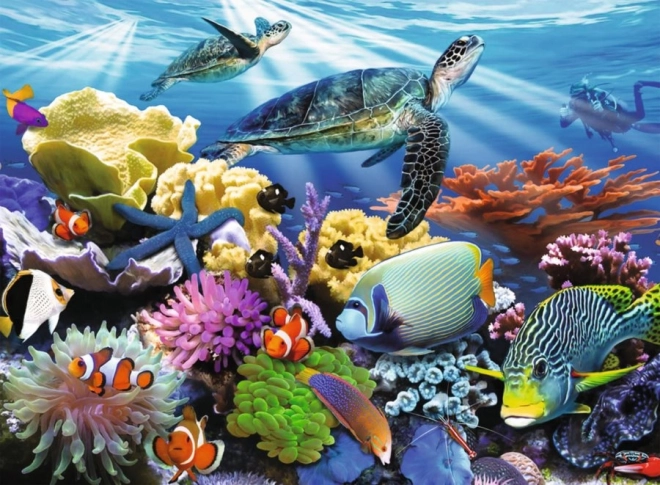 Ravensburger puzzel Leven in de oceaan 200 stukken