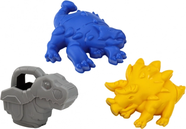 Gieter en vormpjes in dinosaurusvorm