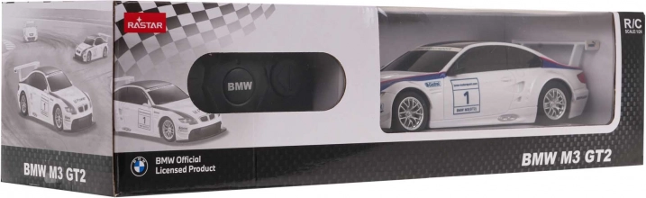 Afstandsbediend auto BMW M3 1:24 (wit) van RASTAR