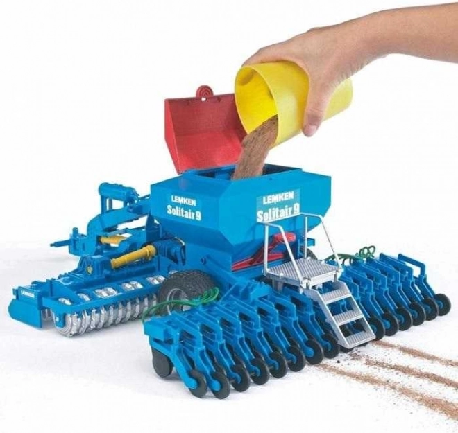 Vulbare zadenhopper met eenvoudig legen