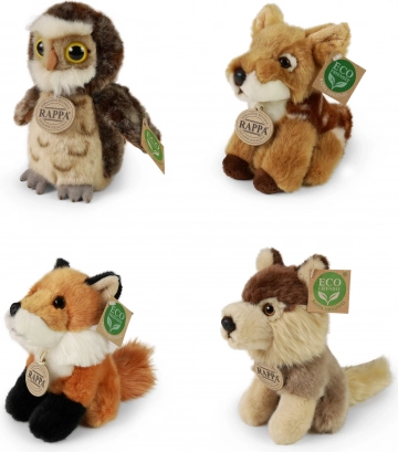 Gevarieerde collectie bosdieren