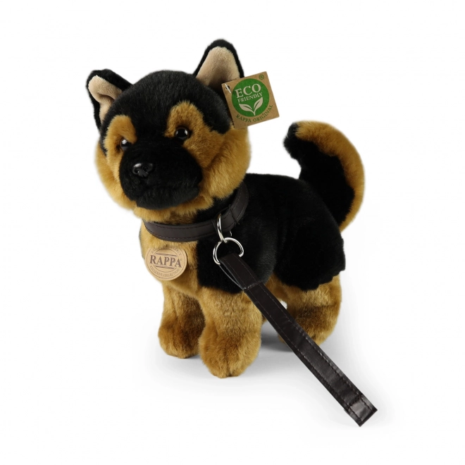 Pluchen Duitse herder met riem Eco Friendly