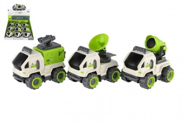 Auto ruimte plastic 7x10cm op traagheidsmotor 3 soorten